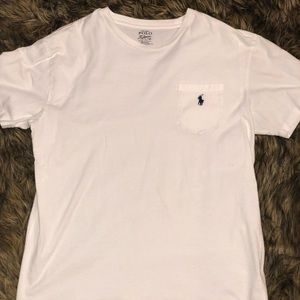Men’s White Ralph Lauren T-shirt